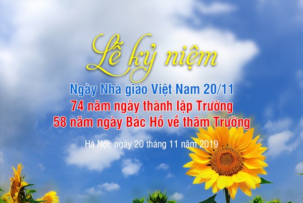 Lễ kỷ niệm ngày Nhà giáo Việt Nam 20/11