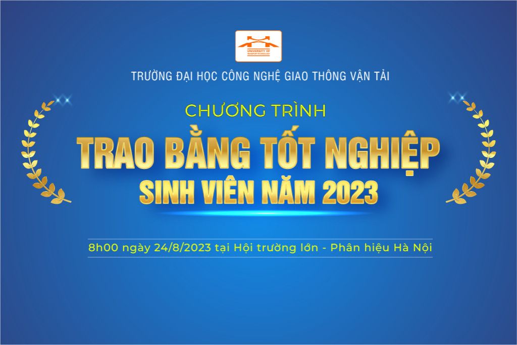 Chương trình trao bằng tốt nghiệp sinh viên năm 2023