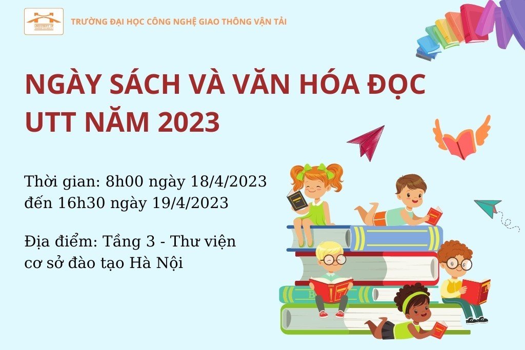 Ngày Sách và Văn hoá đọc UTT năm 2023