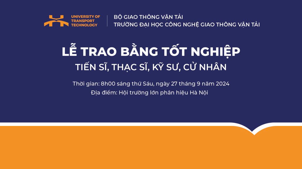 Lễ trao bằng tốt nghiệp đợt tháng 9/2024