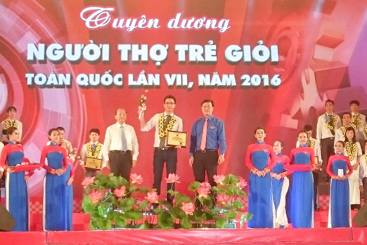 Sinh viên Nguyễn Đức Thành - Người thợ trẻ giỏi 2016