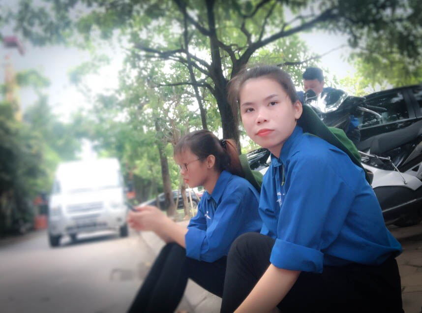 Gặp gỡ bạn Trần Thị Thanh Tâm, Khoa kinh tế vận tải, trường Đại học Công nghệ GTVT – Cô chiến sĩ áo xanh nhỏ bé với tấm lòng vàng.