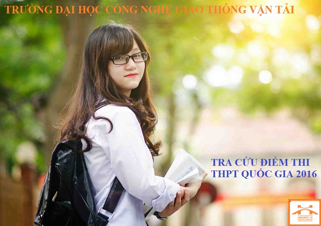 TRA CỨU ĐIỂM THI THPT QUỐC GIA 2016