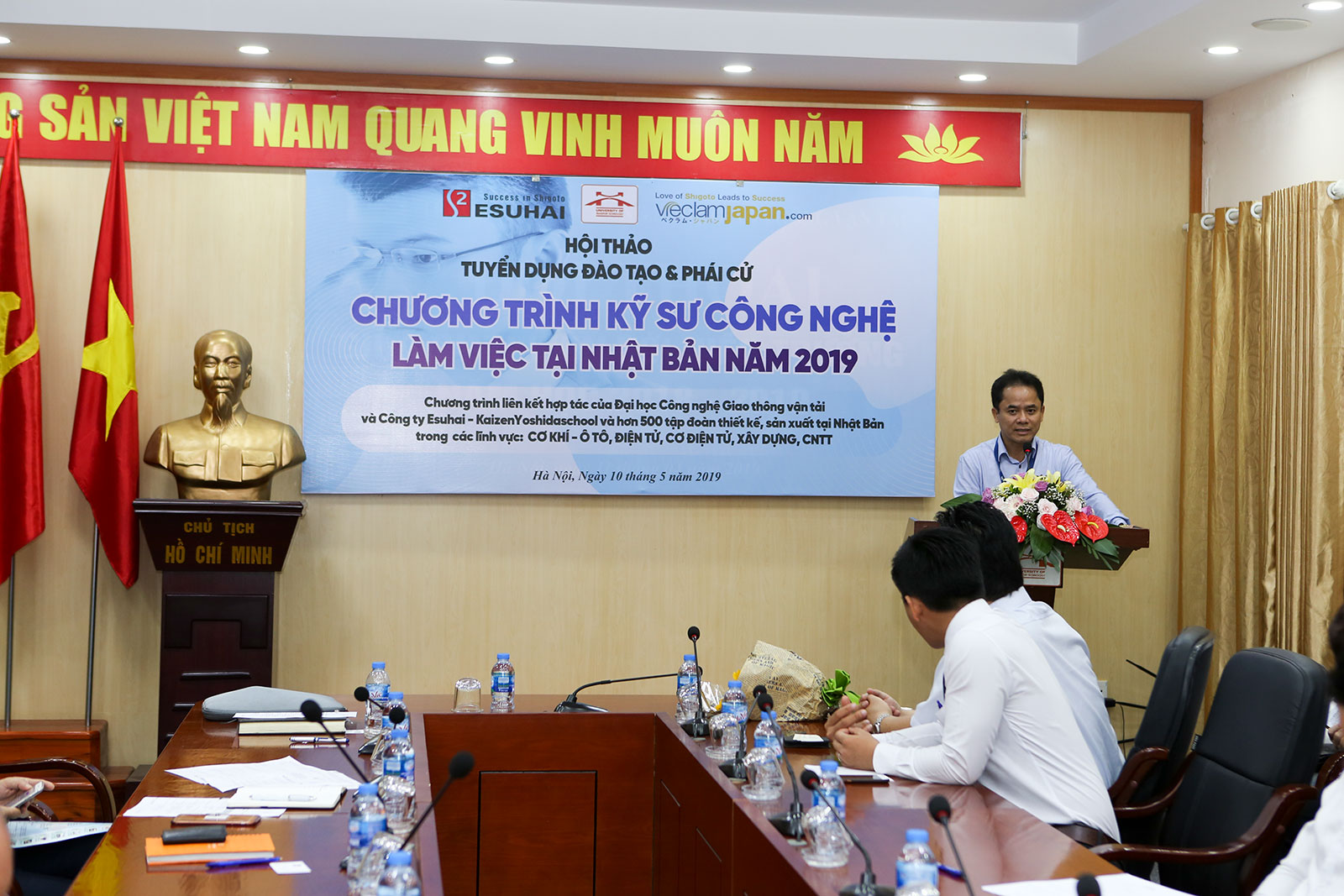 Hội thảo chương trình làm việc diện kỹ sư công nghệ tại Nhật Bản 2019