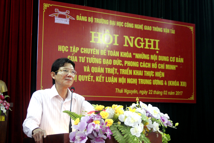 Học tập quán triệt Nghị quyết Trung ương 4 (khóa XII) và chuyên đề toàn khóa “Những nội dung cơ bản của tư tưởng, đạo đức, phong cách Hồ Chí Minh”