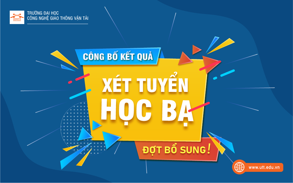 Thông báo kết quả xét bổ sung Đại học hệ chính quy đợt 1 năm 2021 phương thức xét học bạ