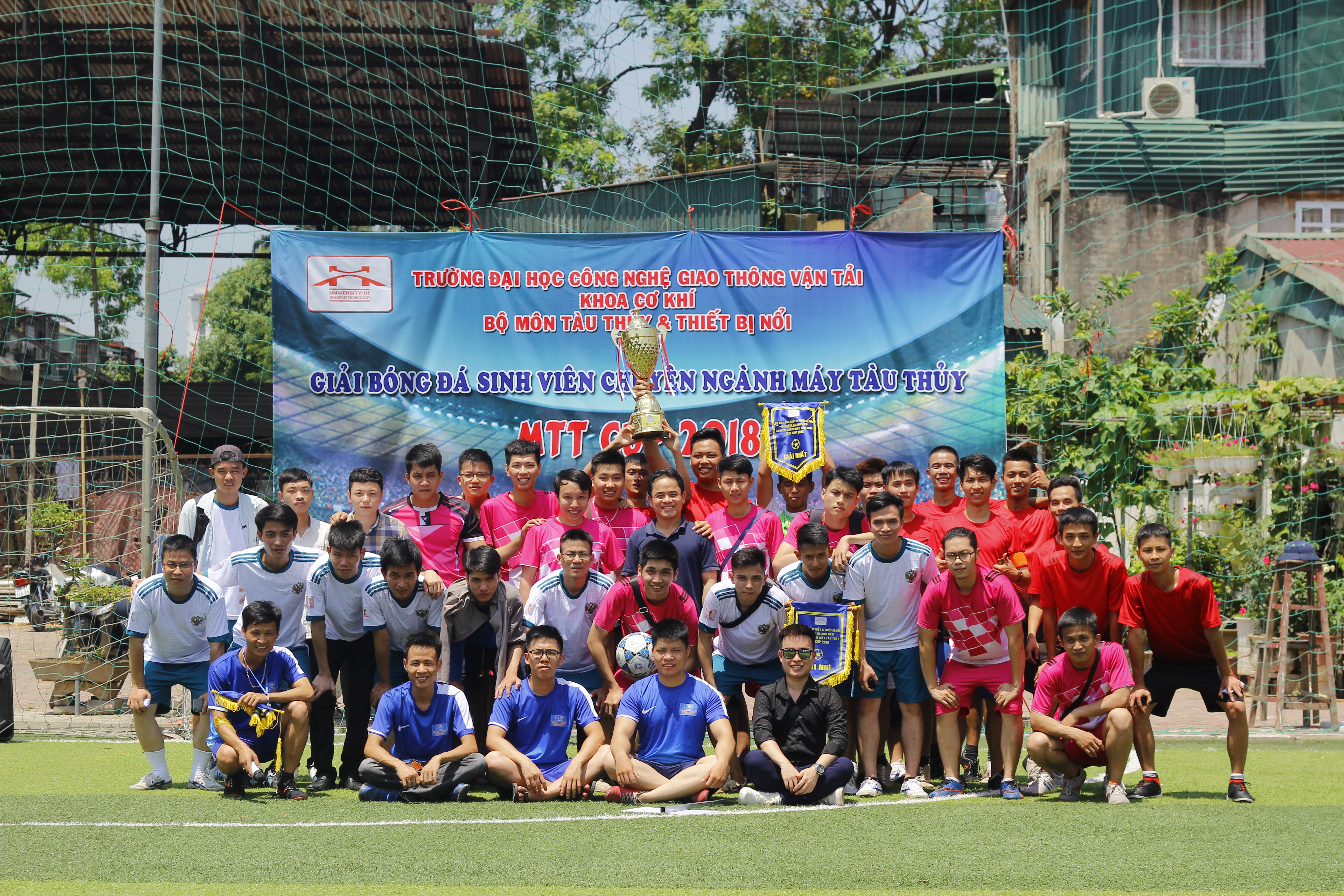 Giải bóng đá sinh viên Chuyên ngành Máy tàu thủy – MTT CUP 2018